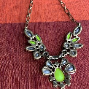 J. Crew Jewelry - Authentic J. Crew Statement Necklace Neon Yellow J. Crew Jewelry - Authentic J. Crew Statement Necklace Neon Yellow